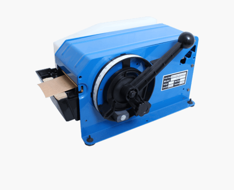 Máquina dispensadora de fita gomada semiautomática